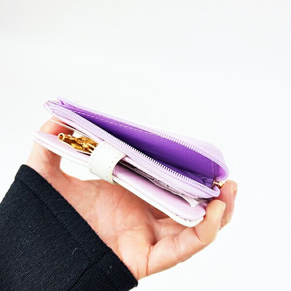 ディズニープリンセス ラプンツェル 水彩タッチ柄キーケース パープル Disney