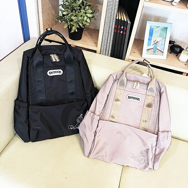 ムーミン リトルミイ OUTDOOR PRODUCTS リュック ベージュ MOOMIN