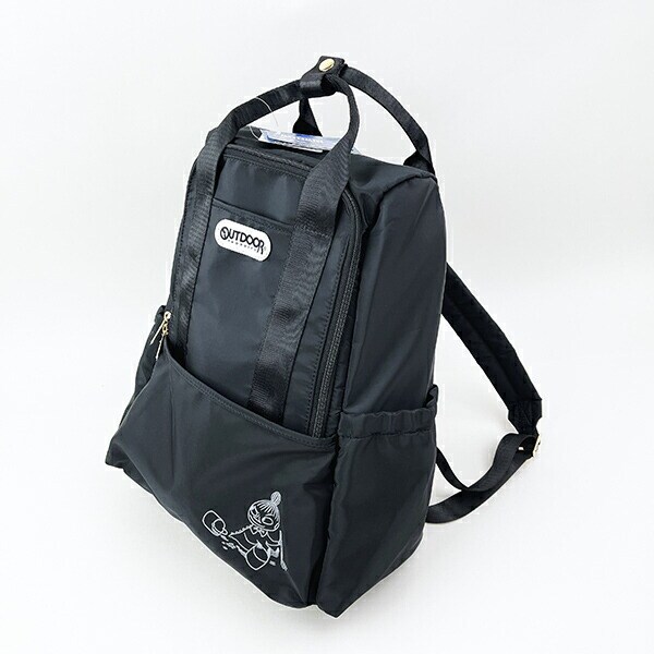 ムーミン リトルミイ OUTDOOR PRODUCTS リュック ブラック MOOMIN