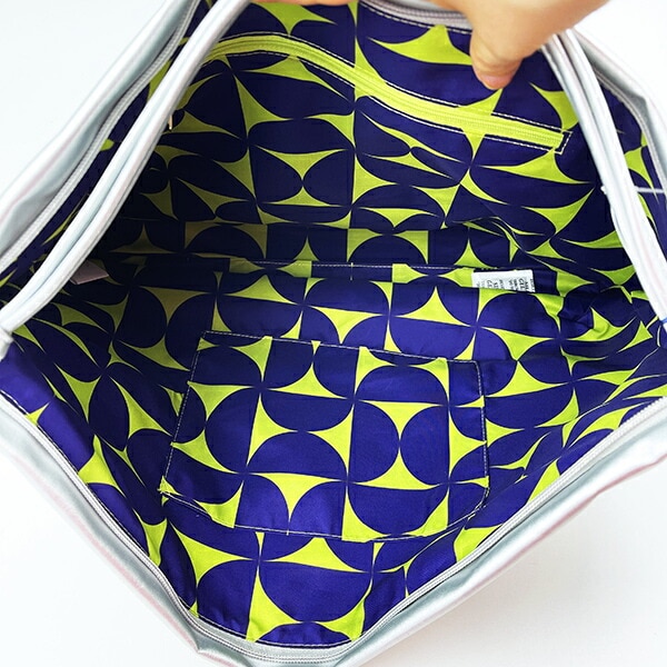 ムーミン リトルミイ Jocomomola トートバッグ シルバー MOOMIN