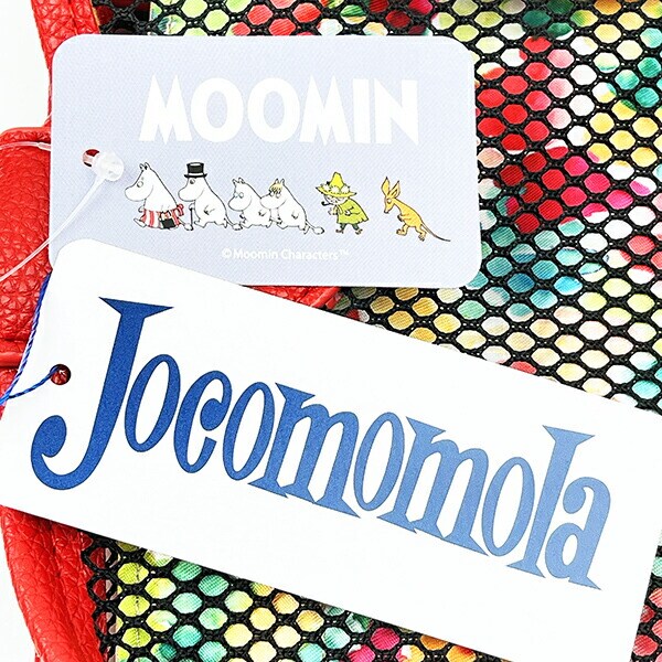 ムーミン リトルミイ Jocomomola メッシュ2WAYトートバッグ レッド MOOMIN