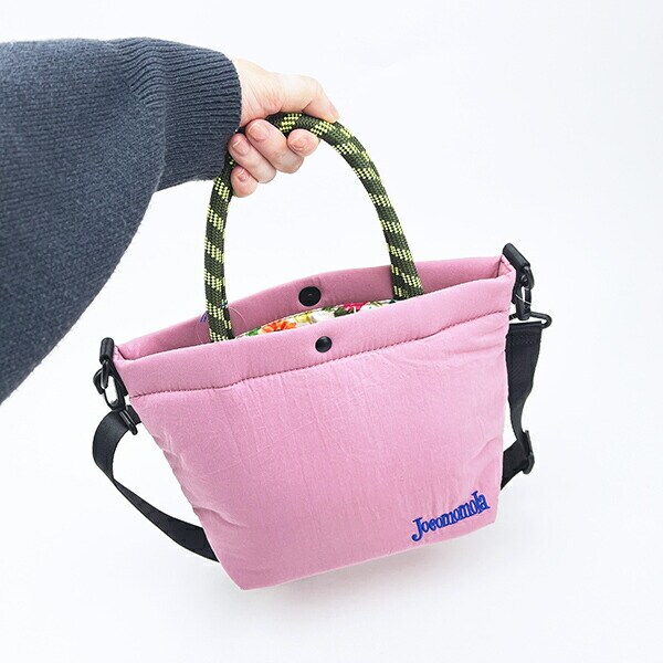 ムーミン リトルミイ Jocomomola ロープハンドル付ショルダーバッグ ピンク MOOMIN