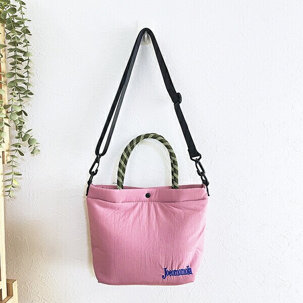 ムーミン リトルミイ Jocomomola ロープハンドル付ショルダーバッグ ピンク MOOMIN