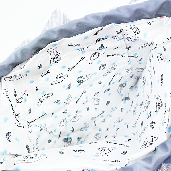 サンリオ シナモロール チュール巾着ショルダーバッグ シナモン Sanrio