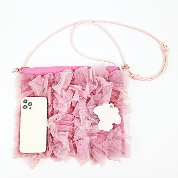 サンリオ マイメロディ チュール巾着ショルダーバッグ Sanrio