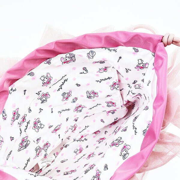 サンリオ マイメロディ チュール巾着ショルダーバッグ Sanrio