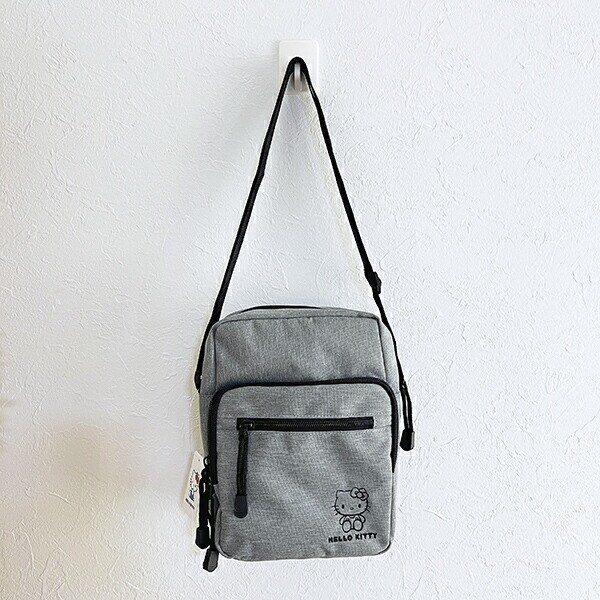サンリオ ハローキティ ミニショルダーバッグ （グレー） Sanrio