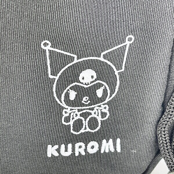 サンリオ クロミ ミニショルダーバッグ (ブラック） Sanrio