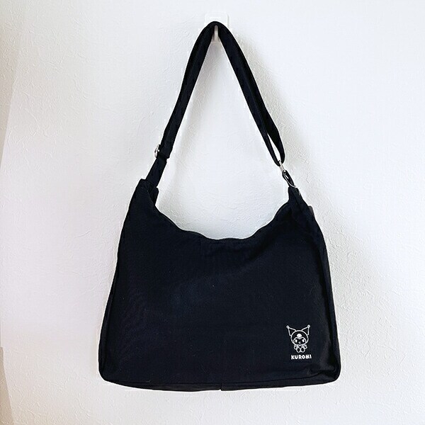 サンリオ クロミ 帆布ショルダーバッグ ブラック Sanrio