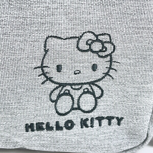 サンリオ ハローキティ ショルダーバッグ(L) （グレー） Sanrio