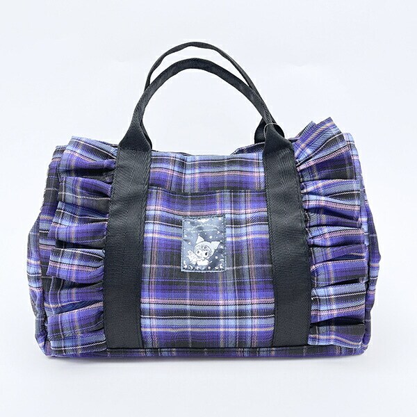 サンリオ クロミ フリル横型トートバッグ (パープル) Sanrio