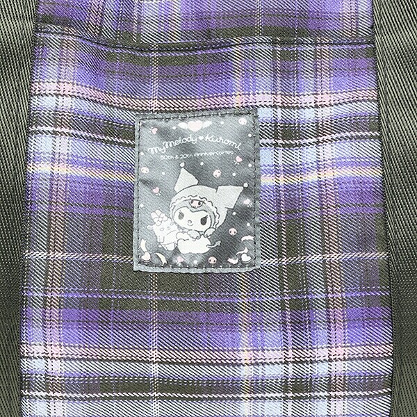 サンリオ クロミ フリル横型トートバッグ (パープル) Sanrio