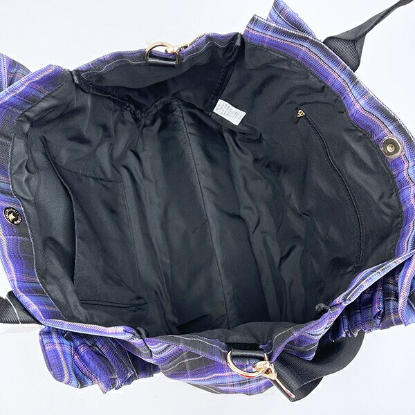 サンリオ クロミ フリル横型トートバッグ (パープル) Sanrio