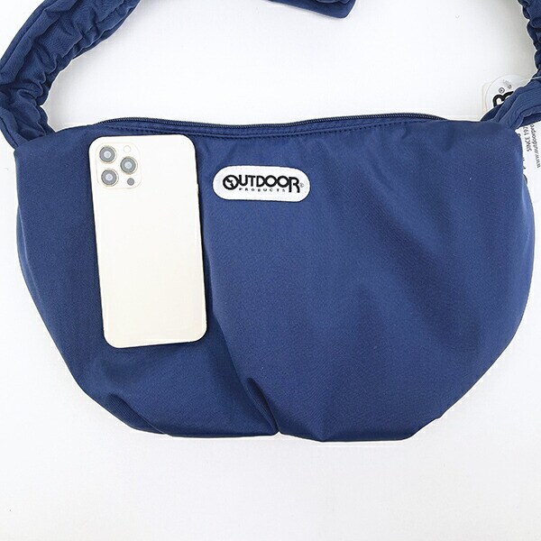 サンリオ シナモロール × OUTDOOR PRODUCTS ショルダーバッグ 紺 Sanrio