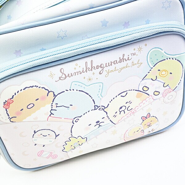 すみっコぐらし 合皮ショルダーバッグ (サックス) キッズ スクール すみっこ