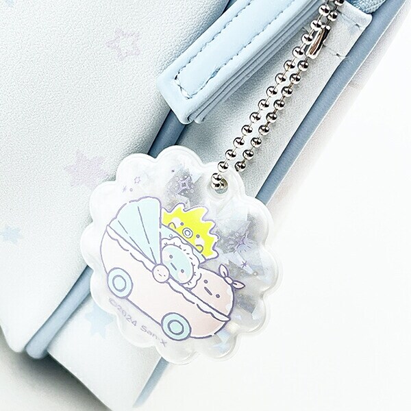 すみっコぐらし 合皮ショルダーバッグ (サックス) キッズ スクール すみっこ