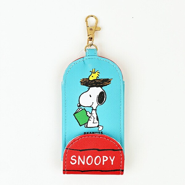 スヌーピー キッズキーケース ブルー SNOOPY