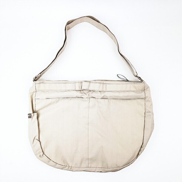 スヌーピー マザーズショルダーバッグ ベージュ PEANUTS 75th SNOOPY