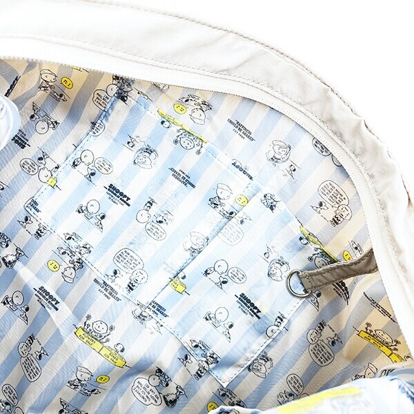 スヌーピー マザーズショルダーバッグ ベージュ PEANUTS 75th SNOOPY