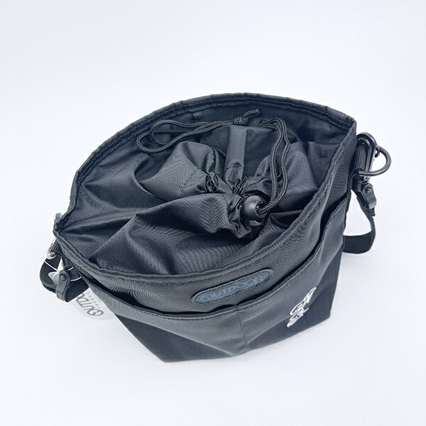 スヌーピー OUTDOOR PRODUCTS ショルダーバッグ ブラック