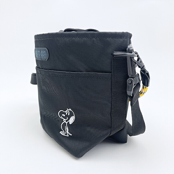 スヌーピー OUTDOOR PRODUCTS ショルダーバッグ ブラック