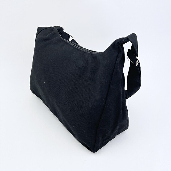 スヌーピー ショルダーバッグ 帆布 ブラック SNOOPY