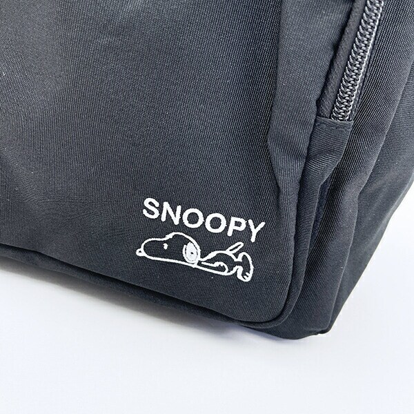 スヌーピー ショルダーバッグ(L) ブラック SNOOPY