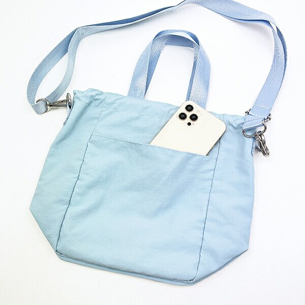 スヌーピー × OUTDOOR PRODUCTS ショルダーバッグ ブルー SNOOPY
