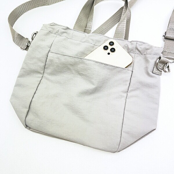 スヌーピー × OUTDOOR PRODUCTS ショルダーバッグ グレー SNOOPY