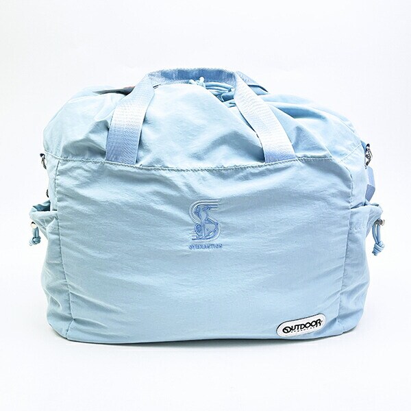 スヌーピー × OUTDOOR PRODUCTS ダッフルバッグ ブルー SNOOPY