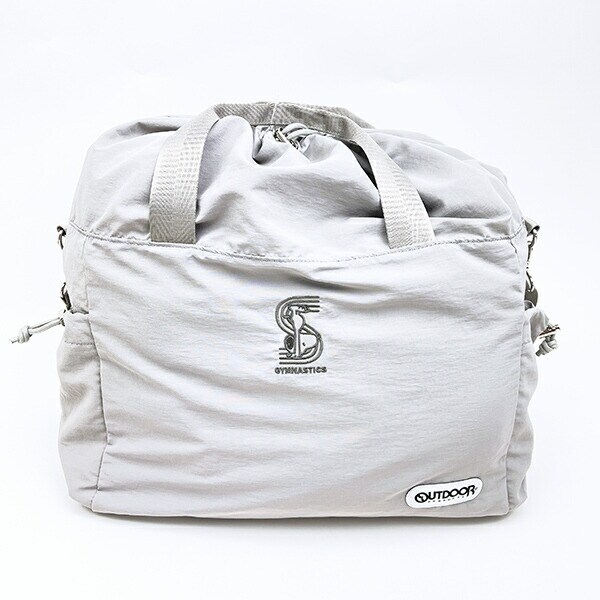 スヌーピー × OUTDOOR PRODUCTS ダッフルバッグ グレー SNOOPY