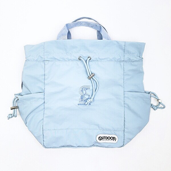 スヌーピー × OUTDOOR PRODUCTS 3WAYリュックサック ブルー バッグ SNOOPY