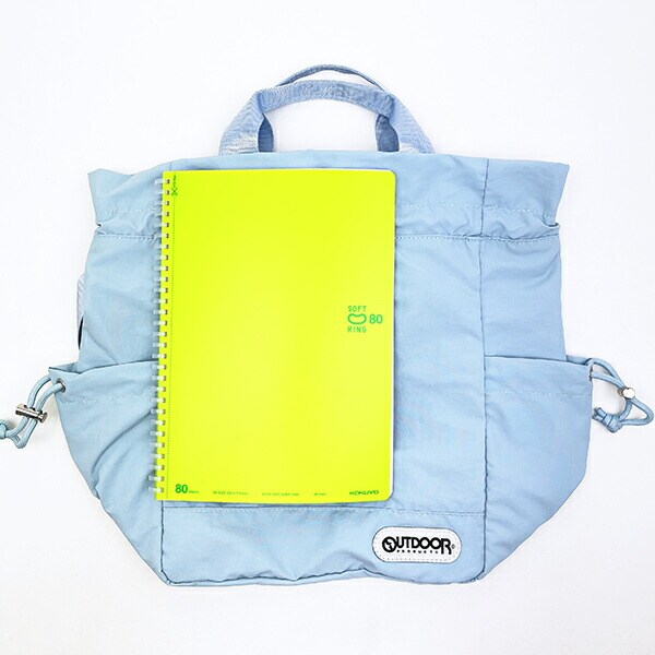 スヌーピー × OUTDOOR PRODUCTS 3WAYリュックサック ブルー バッグ SNOOPY