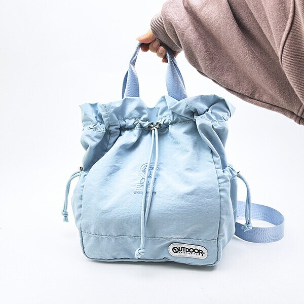 スヌーピー × OUTDOOR PRODUCTS 3WAYリュックサック ブルー バッグ SNOOPY
