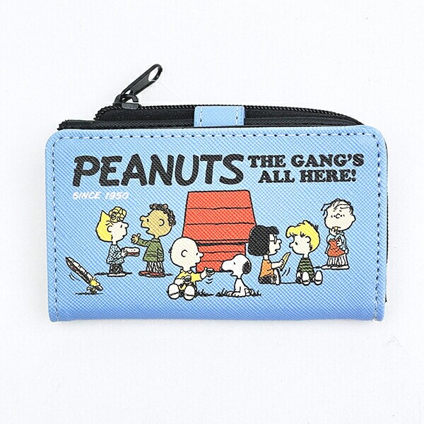 スヌーピー キーケース (ブルー) SNOOPY