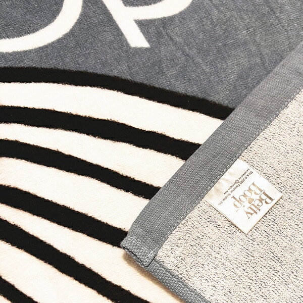 ベティー ブープ(Betty Boop) バスタオル (ネイビー) ベティちゃん