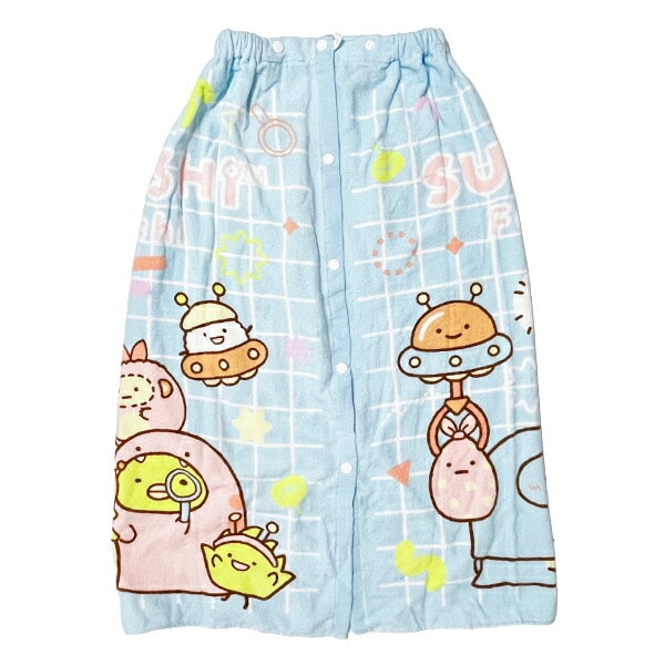すみっコぐらし ふしぎなおともだち プールスカート タオル 保育園 キッズ すみっこ