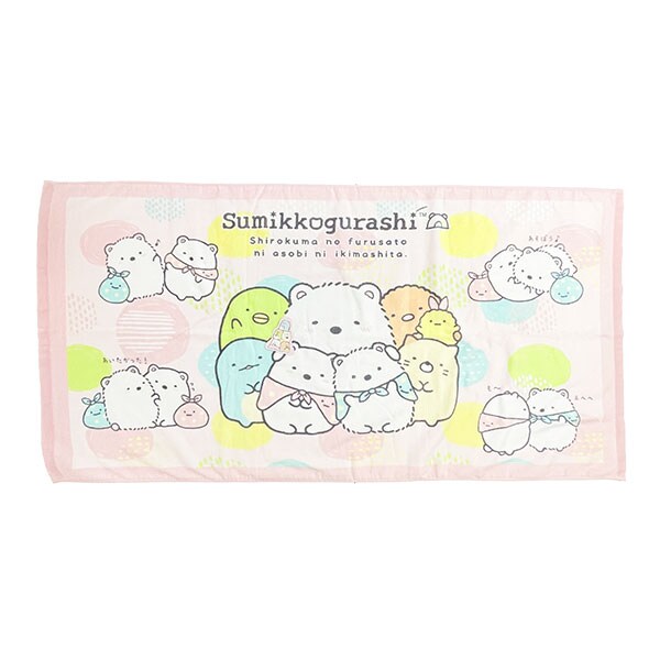 すみっコぐらし しろくまのふるさと バスタオル すみっこ San-x サンエックス