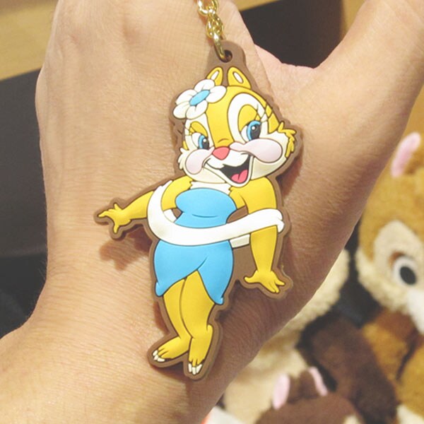 ディズニー クラリス  ラバーキーリングキーホルダー   Disney