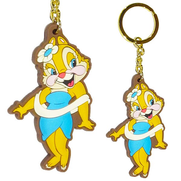 ディズニー クラリス  ラバーキーリングキーホルダー   Disney