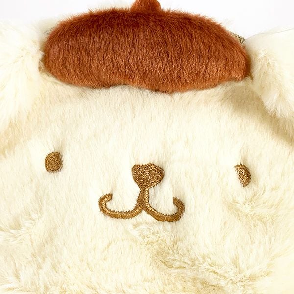 dショッピング |サンリオ ポムポムプリン ふわふわフェイス ポーチ