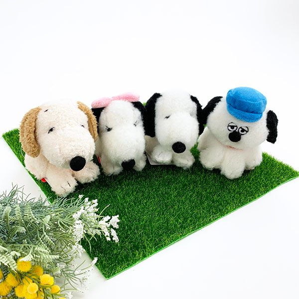 スヌーピー ミニぬいぐるみ ベル インテリア 昭和レトロ ピンク