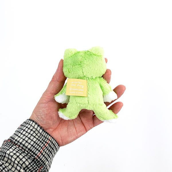 カエルのピクルス プチふわマスコット ピクルス グリーン キーホルダー ぬいぐるみ