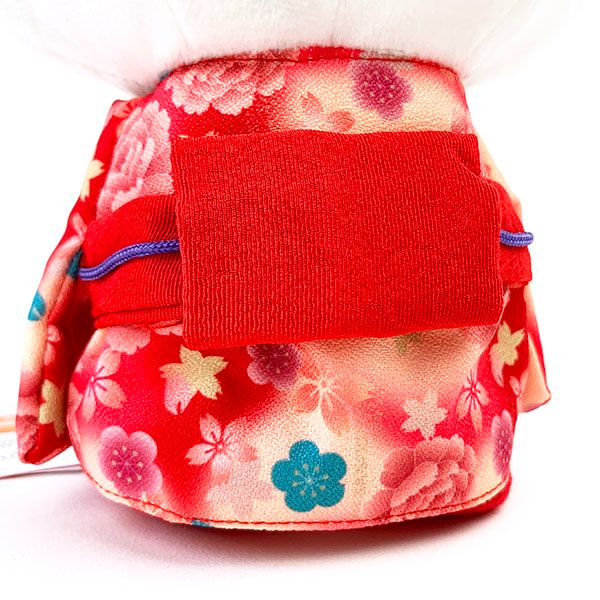 サンリオ ハローキティ ぬいぐるみ グラデ着物 立ち S  和風 インテリア キティちゃん