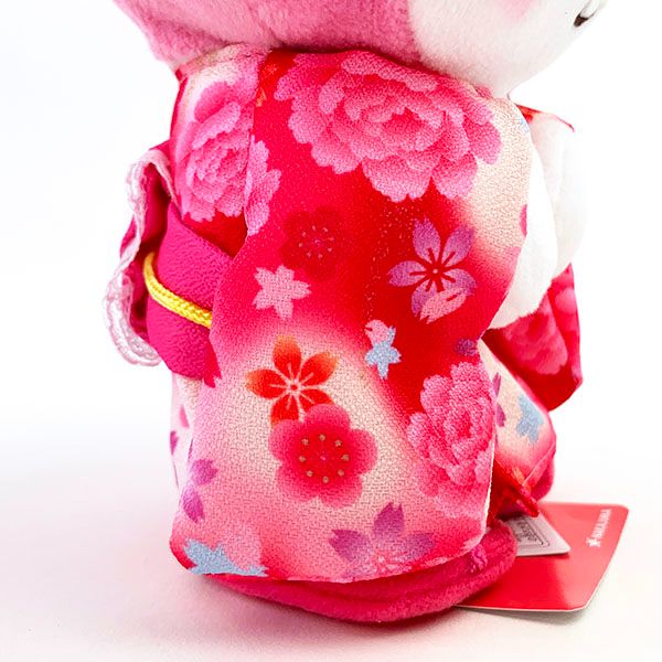 サンリオ マイメロディ ぬいぐるみ グラデ着物 立ち S  和風 インテリア マイメロ