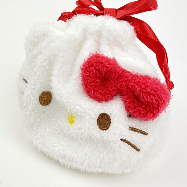 サンリオ ハローキティ まんまる巾着 ポーチ 小物入れ ぬいぐるみ