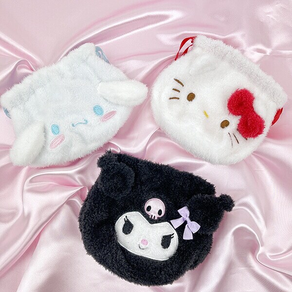 サンリオ ハローキティ まんまる巾着 ポーチ 小物入れ ぬいぐるみ