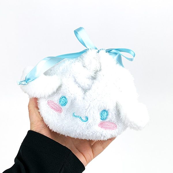 サンリオ シナモロール まんまる巾着 巾着袋 小物入れ ホワイト