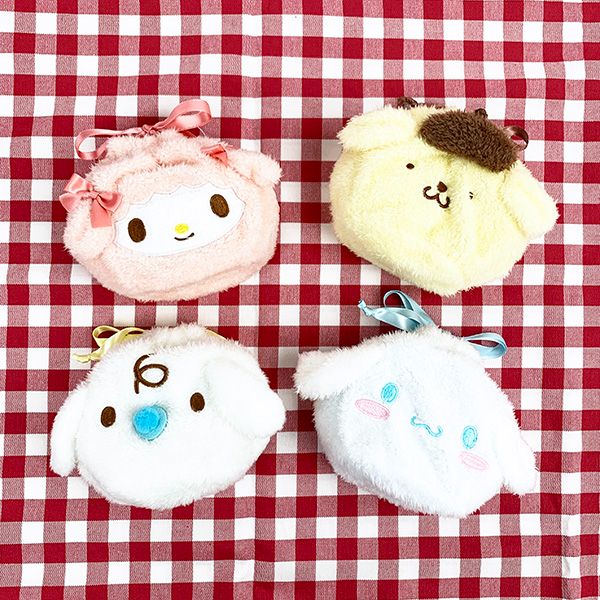 サンリオ シナモロール まんまる巾着 巾着袋 小物入れ ホワイト