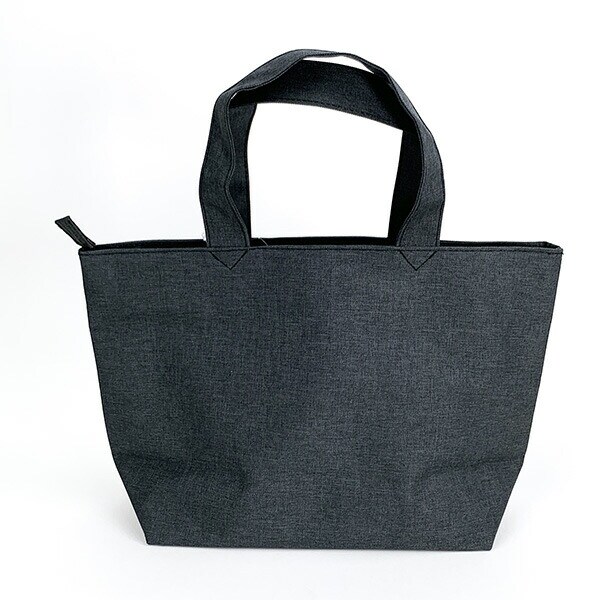 スヌーピー ファスナー ミニトート ブラック バッグ ランチバッグ  ランチ 学校 オフィス